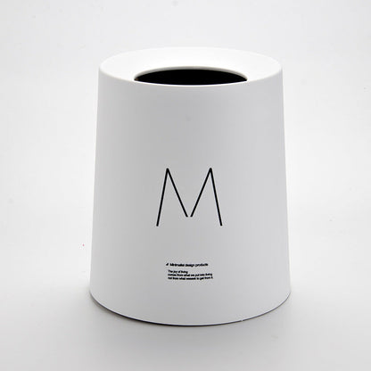 Nordic Pattern Open Waste Bin