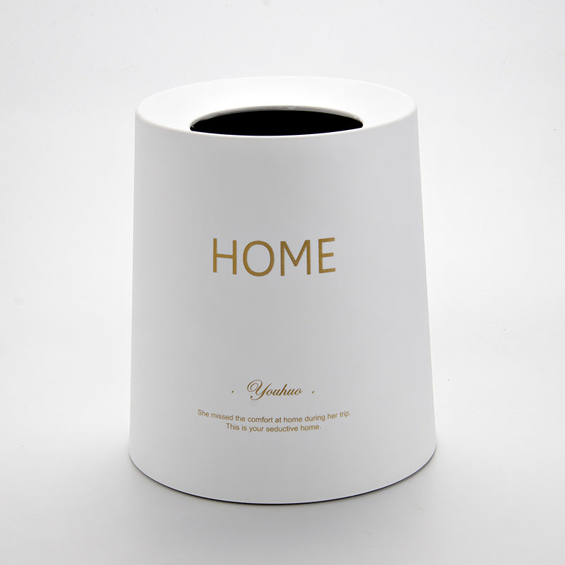 Nordic Pattern Open Waste Bin