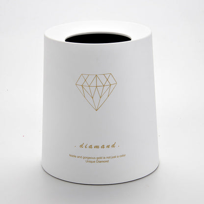 Nordic Pattern Open Waste Bin