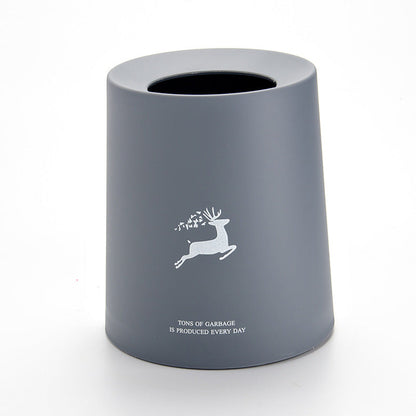 Nordic Pattern Open Waste Bin