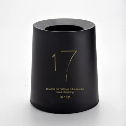Nordic Pattern Open Waste Bin