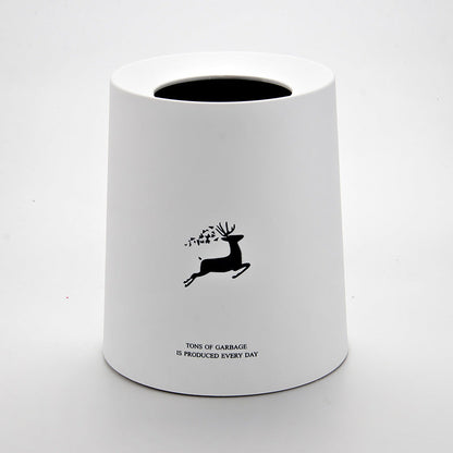 Nordic Pattern Open Waste Bin