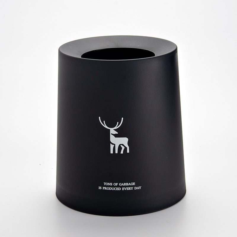 Nordic Pattern Open Waste Bin