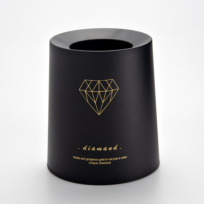 Nordic Pattern Open Waste Bin