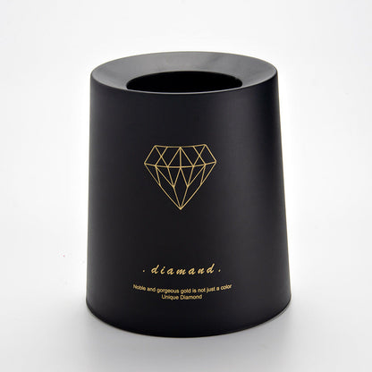 Nordic Pattern Open Waste Bin