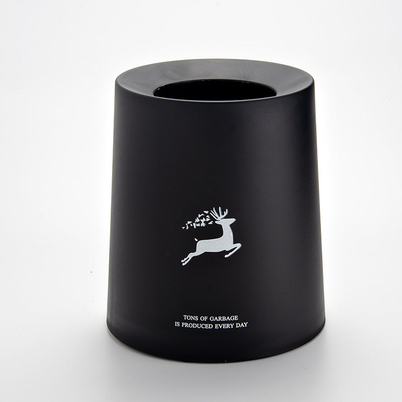 Nordic Pattern Open Waste Bin