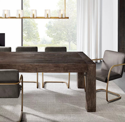 Pauillac Solid Brass Linear Chandelier