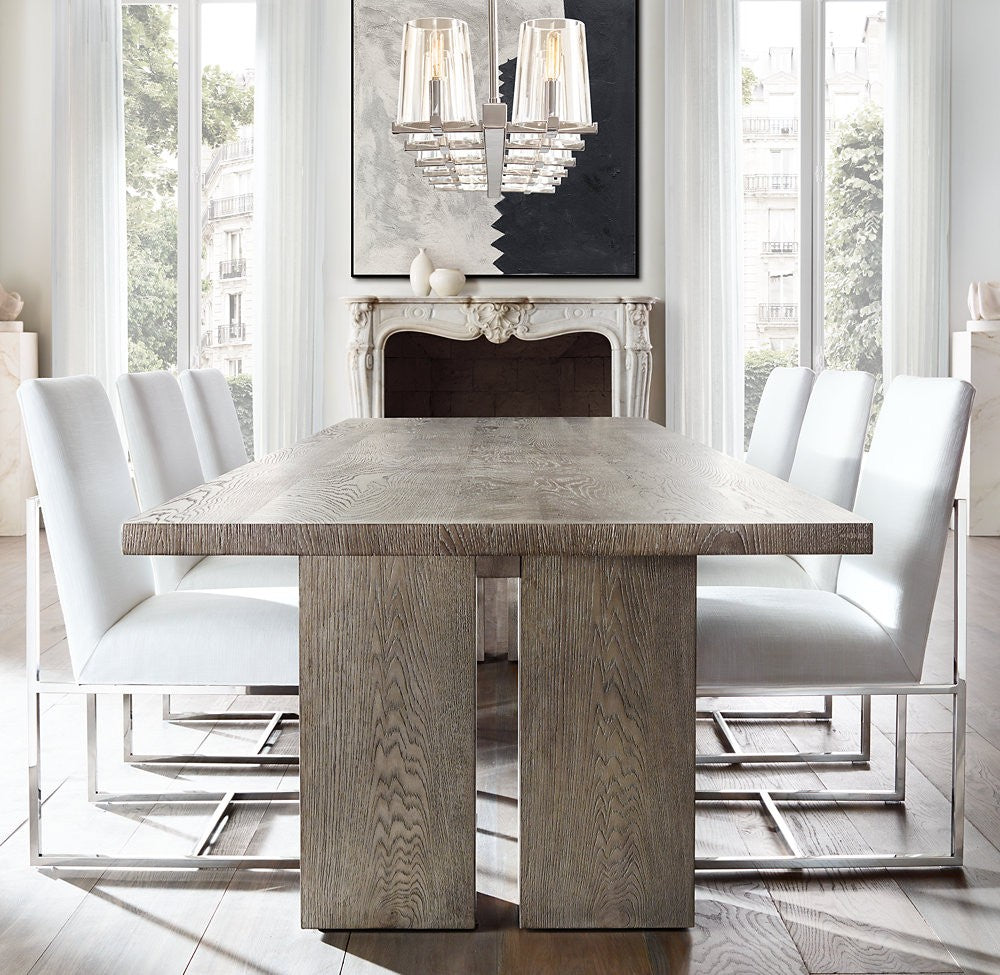 Pauillac Solid Brass Linear Chandelier