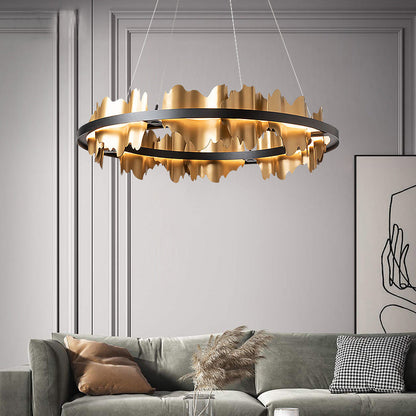 Postmodern Ring Pendant Light