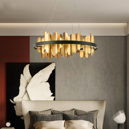 Postmodern Ring Pendant Light