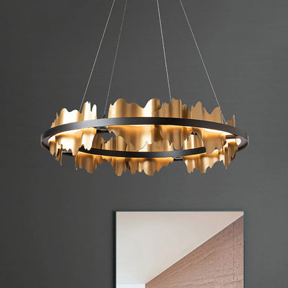 Postmodern Ring Pendant Light