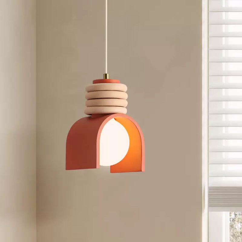 Retro Resin Bedside Pendant