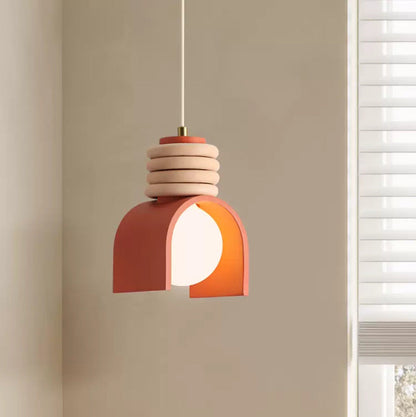 Retro Resin Bedside Pendant