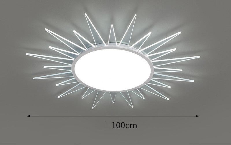Round Aluminium LED Ceiling Light