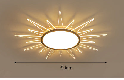 Round Aluminium LED Ceiling Light