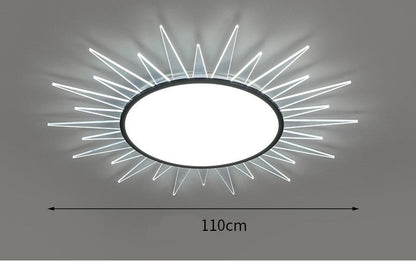 Round Aluminium LED Ceiling Light