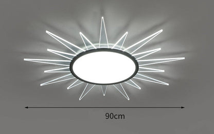 Round Aluminium LED Ceiling Light
