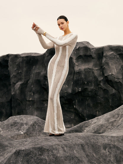 Serenity Knit Maxi Dress