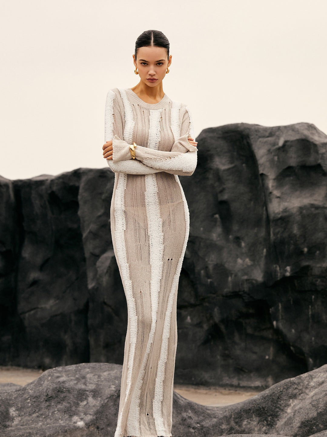Serenity Knit Maxi Dress