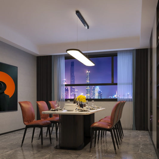 Streamlined LED Bar Pendant