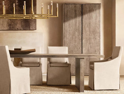 Thaddeus Forged Brass Linear Chandelier