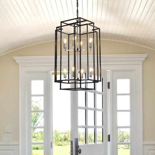 Tiered Lantern Foyer Chandelier