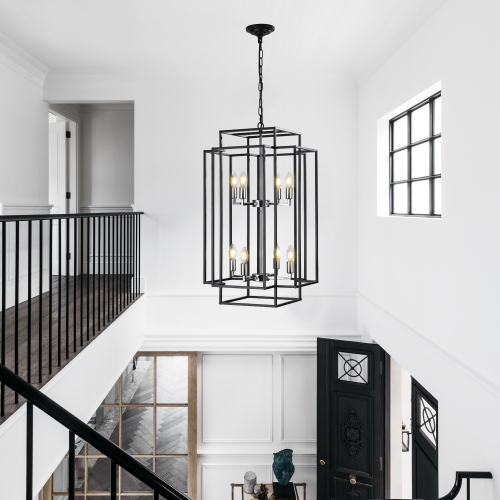 Tiered Lantern Foyer Chandelier