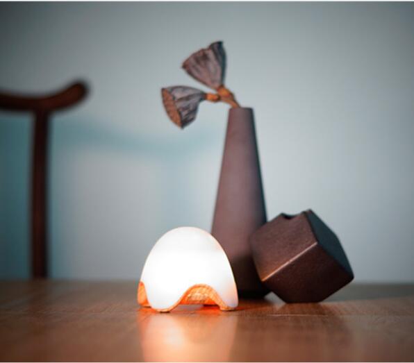 USB Woodgrain Aroma Diffuser Light