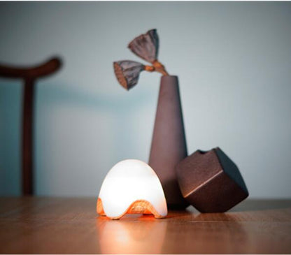 USB Woodgrain Aroma Diffuser Light