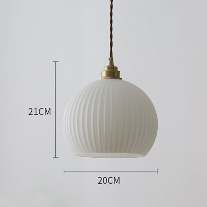 Warm Glass Bar Pendant