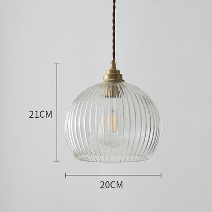 Warm Glass Bar Pendant