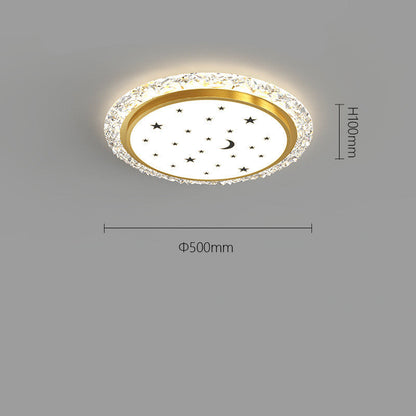 Warm Modern Bedroom Ceiling Light