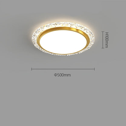 Warm Modern Bedroom Ceiling Light