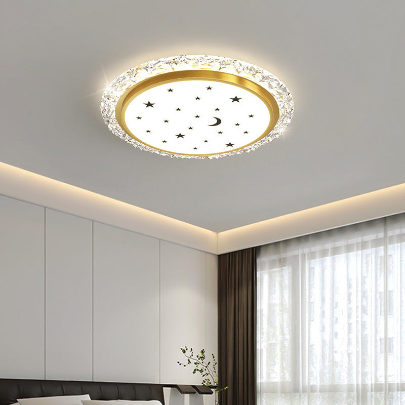 Warm Modern Bedroom Ceiling Light
