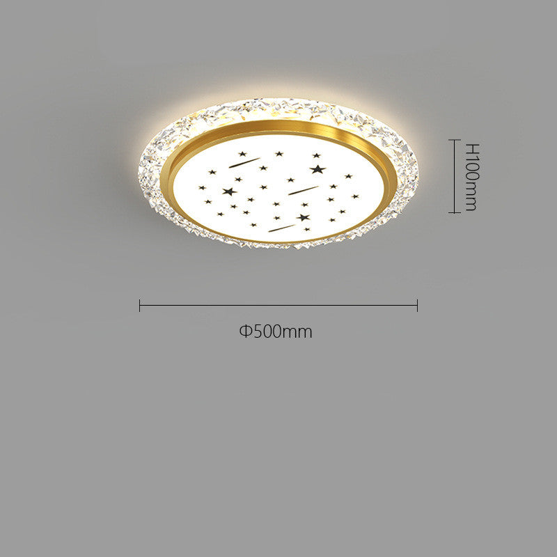 Warm Modern Bedroom Ceiling Light