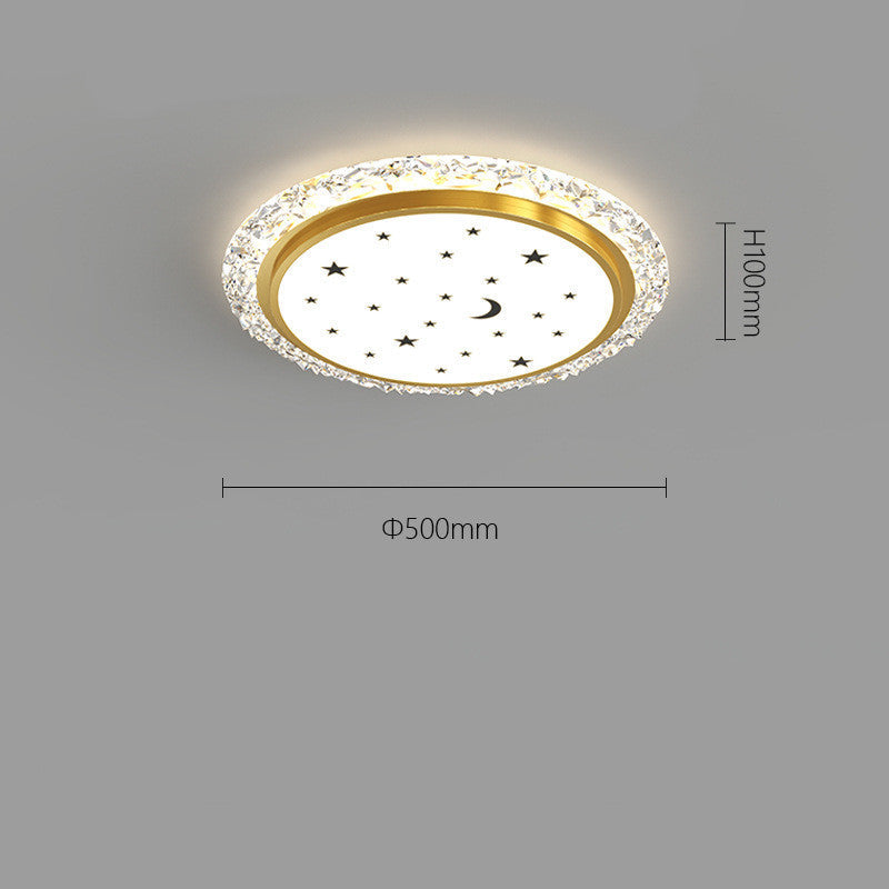 Warm Modern Bedroom Ceiling Light