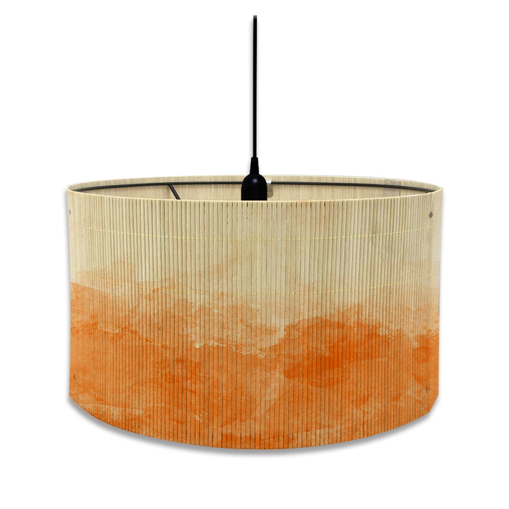 Watercolour Bamboo Lampshade